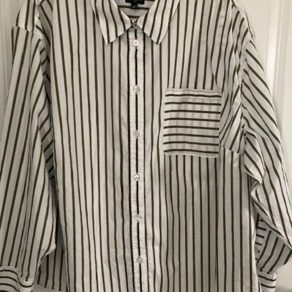 Talbots Poplin Shirt - Size 2x